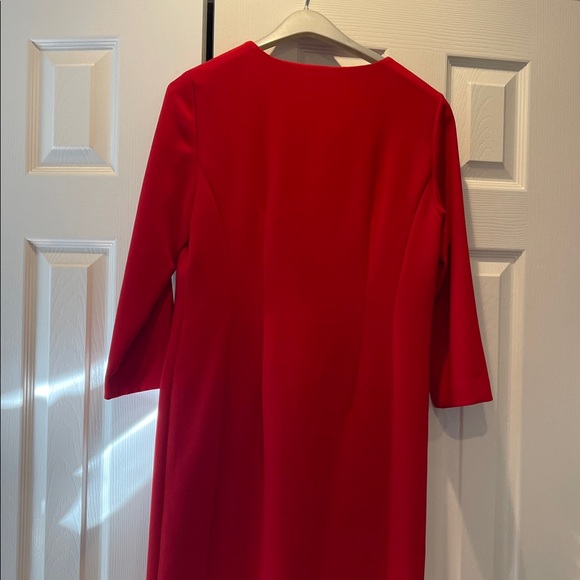 Ann Taylor Red 3/4 Sleeve Dress size 6
HEW - Picture 5 of 5